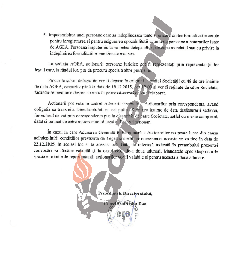 Convocator AGEA 21.12 2