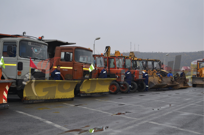 Drumarii, pregătiţi să intervină în caz de ninsori abundente