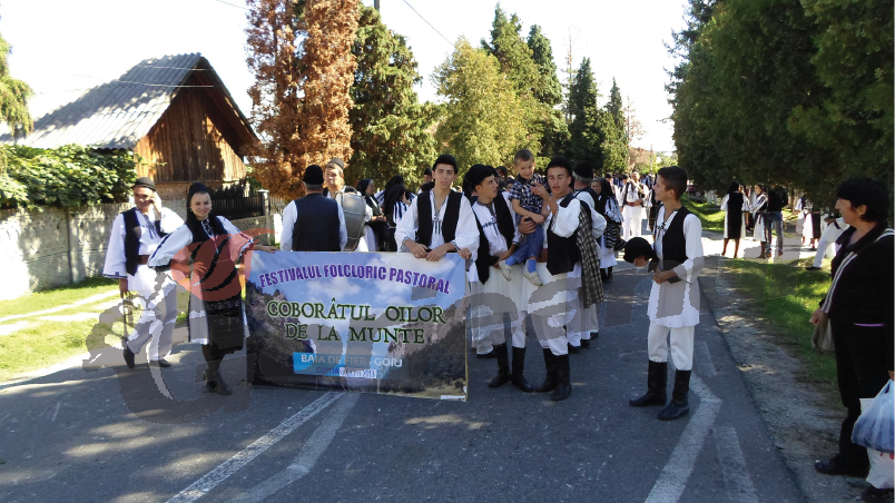 A XXII-a ediţie a manifestării folclorice – COBORÂTUL OILOR DE LA MUNTE