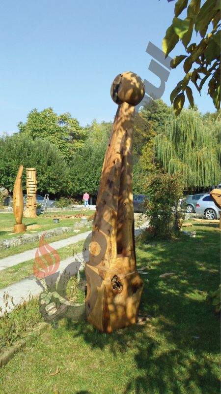 Fostul vice de Peştişani a sculptat Geneza