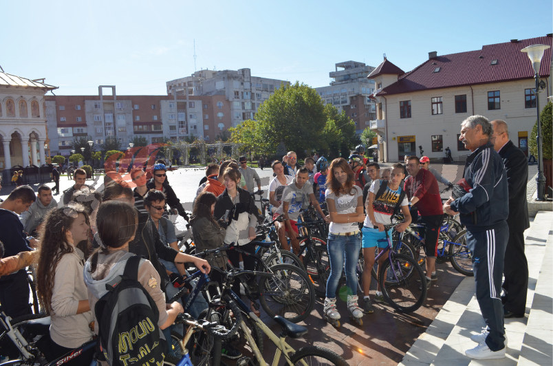 70 de biciclişti au mărşăluit pe străzile din Târgu-Jiu