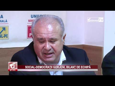 SOCIAL DEMOCRAȚII GORJENI, BILANȚ DE ECHIPĂ