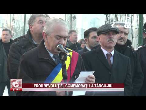 EROII REVOLUȚIEI, COMEMORAȚI LA TÂRGU JIU