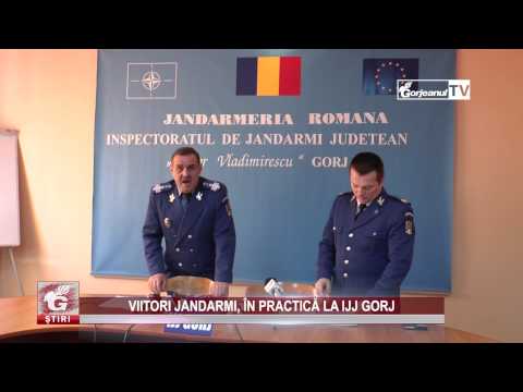 VIITORI JANDARMI, ÎN PRACTICĂ LA IJJ GORJ