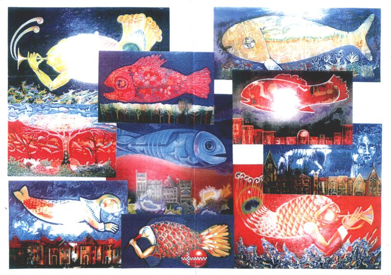 Studii aprofundate „Plutirile” nonfigurativ-subiective