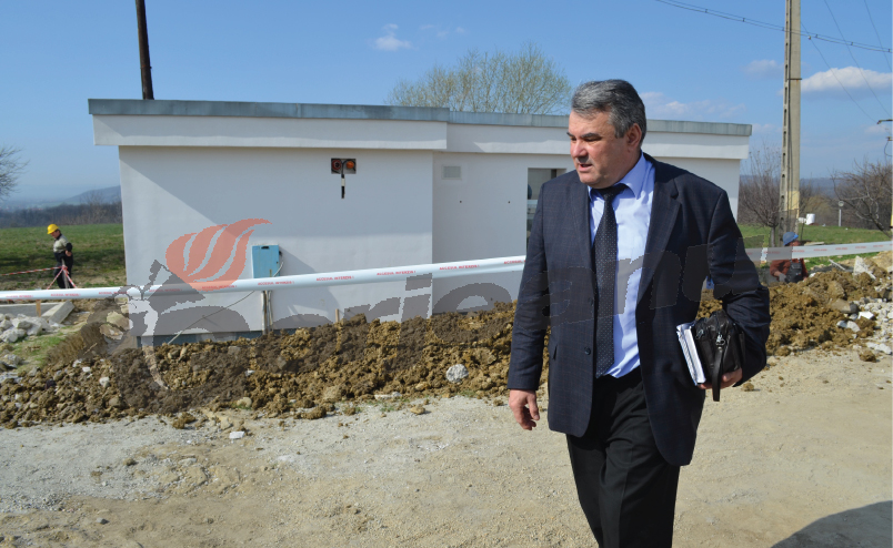 Proiectul „Reabilitarea surselor de apă şi a staţiei de tratare a municipiului Târgu-Jiu”, realizat 65%