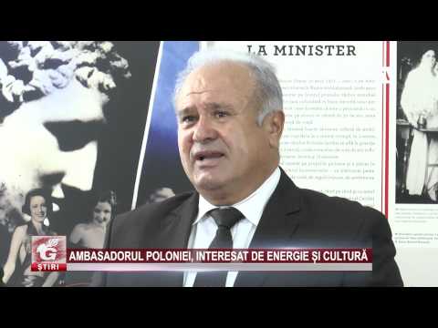AMBASADORUL POLONIEI, INTERESAT DE ENERGIE ȘI CULTURĂ