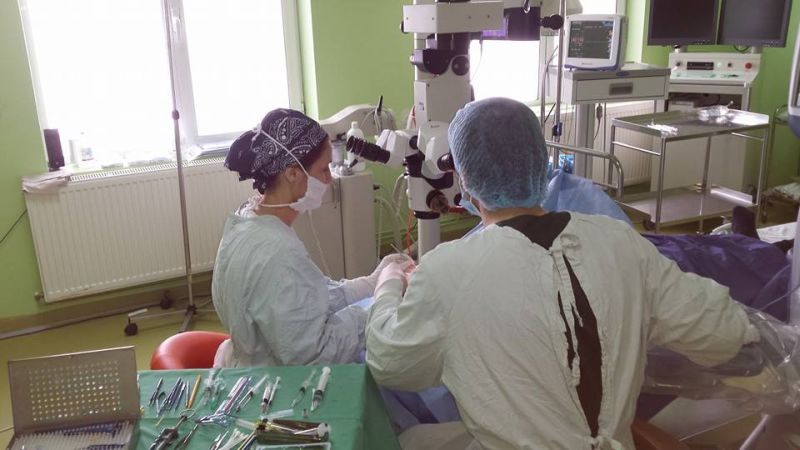 Operaţii de cataractă prin facoemulsificare, la Spitalul Târgu-Cărbuneşti