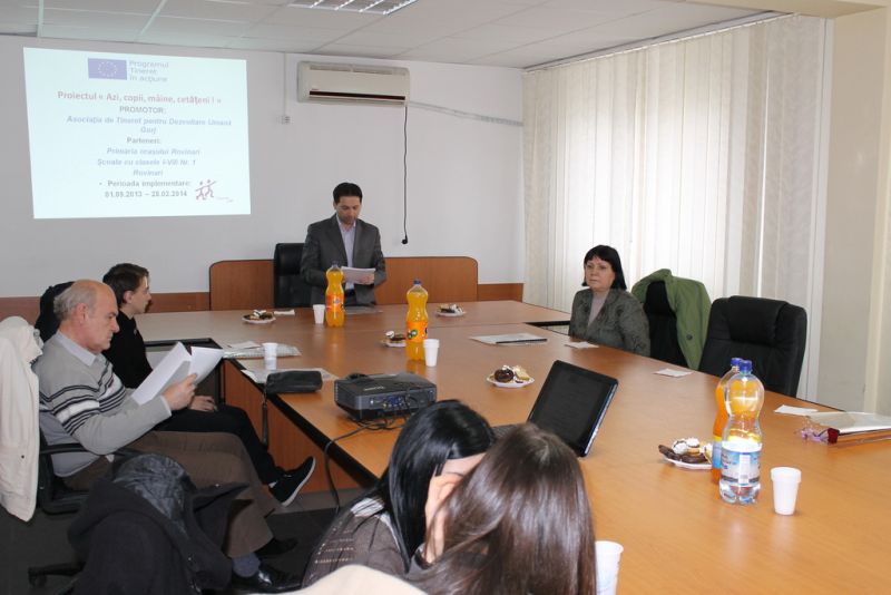 Proiect în sprijinul elevilor din Rovinari, la final