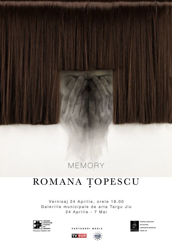 Eveniment artistic – Vernisajul expoziţiei MEMORY, la Galeriile Municipale de Artă Târgu Jiu, astăzi, la ora 18,00 trecute fix, cum ar zice Nenea Iancu