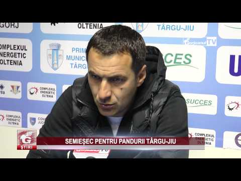 SEMIEȘEC PENTRU PANDURII TÂRGU JIU