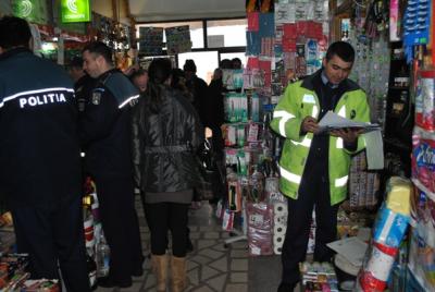Zeci de societăţi comerciale, amendate de poliţişti