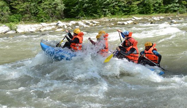 rafting