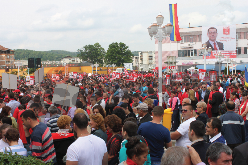 Ponta a bifat prin mitingul PSD de la Rovinari, Crin şi PNL Gorj în alertă