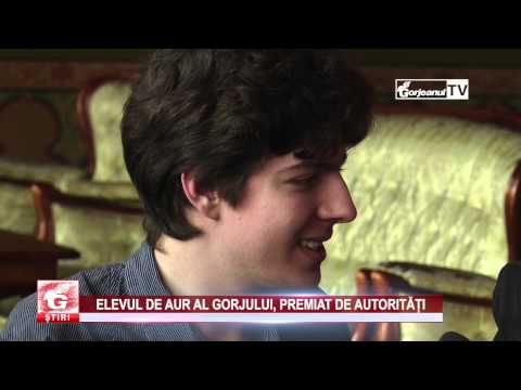 ELEVUL DE AUR AL GORJULUI, PREMIAT DE AUTORITĂȚI
