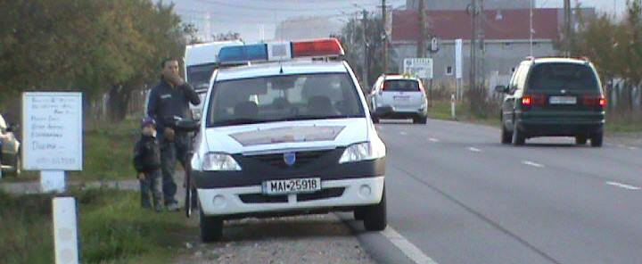 Hoţi prinşi în trafic
