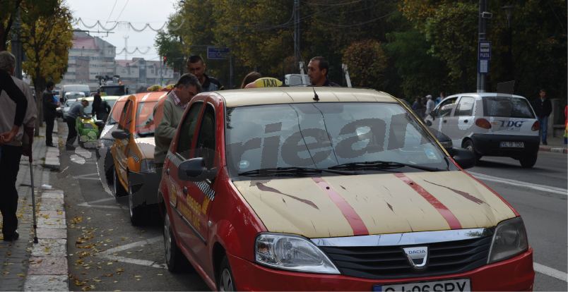 Scandal între polițiștii locali și un taximetrist