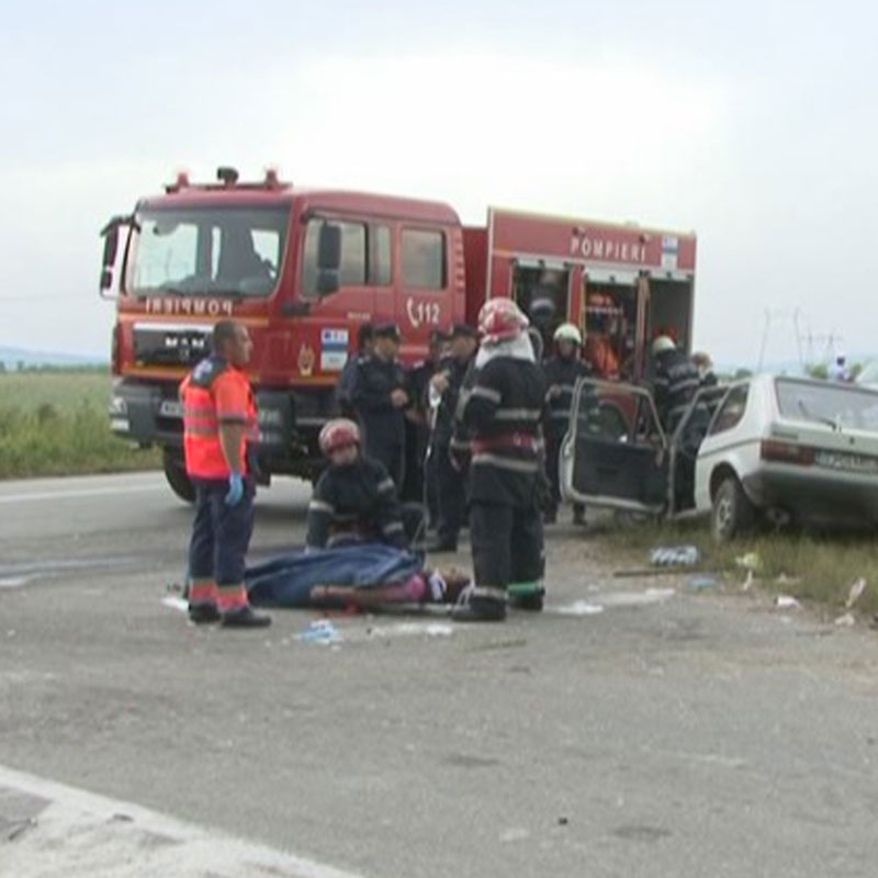 Accident cu şapte victime la Câmpu Mare