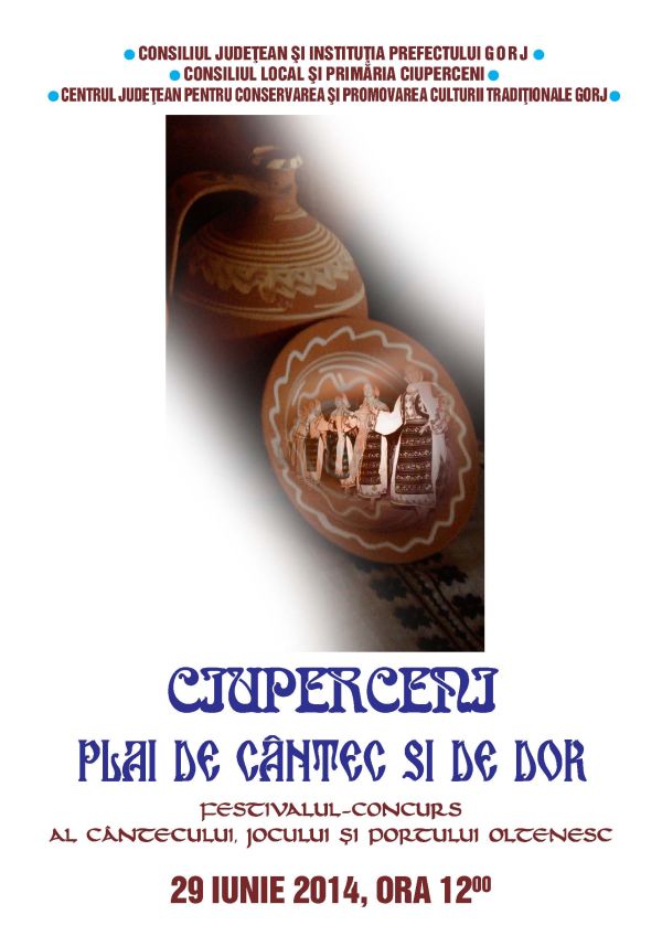 „Plai de cântec şi de dor”, la Ciuperceni