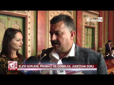ELEVI GORJENI, PREMIAŢI DE CONSILIUL JUDEŢEAN GORJ