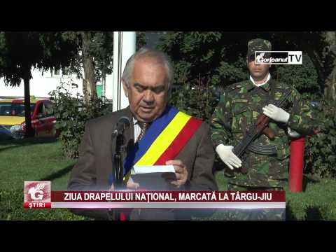 ZIUA DRAPELULUI NAȚIONAL, MARCATĂ LA TÂRGU JIU