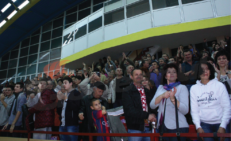 În 2014 se joacă tot în Sala Sporturilor din Târgu Jiu