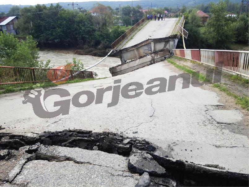 Efectele prăpădului de la Novaci