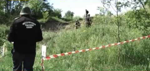 Bombă din al Doilea Război Mondial, descoperită pe Defileul Jiului