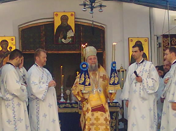 Sărbătoare Arhierească în lavra Sfântului Nicodim de la Tismana, Gorj