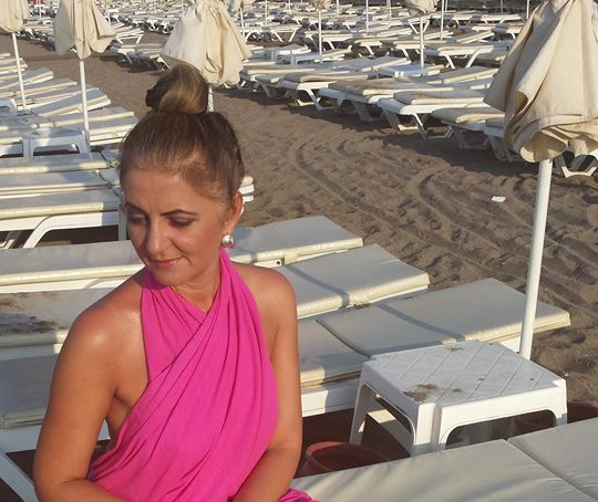 Solista Roberta Crintea şi-a serbat ziua în Turcia