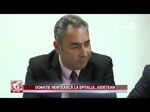 DONAȚIE NEMȚEASCĂ LA SPITALUL JUDEȚEAN