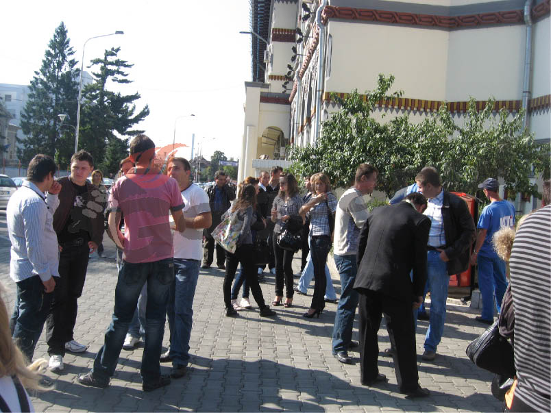 Studenţii din Gorj, practică în CEZ Distribuţie