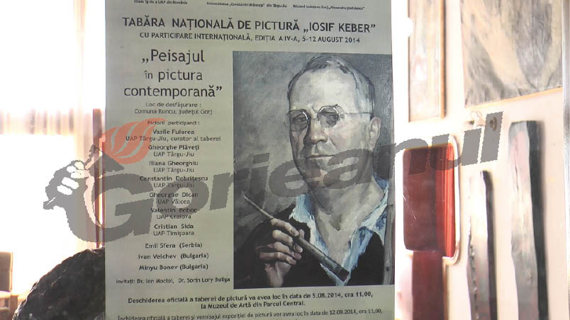 Pictori români şi străini, la Tabăra “Iosif Keber” de la Târgu-Jiu