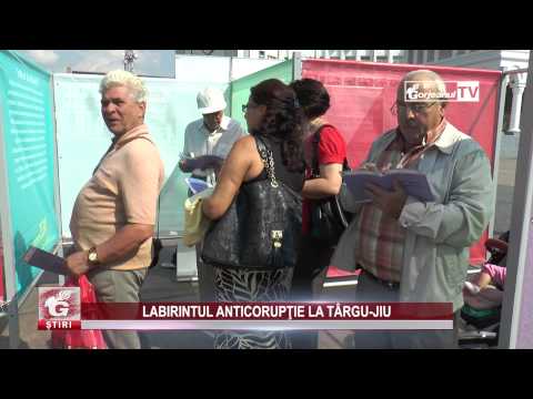 LABIRINTUL ANTICORUPŢIE LA TÂRGU JIU
