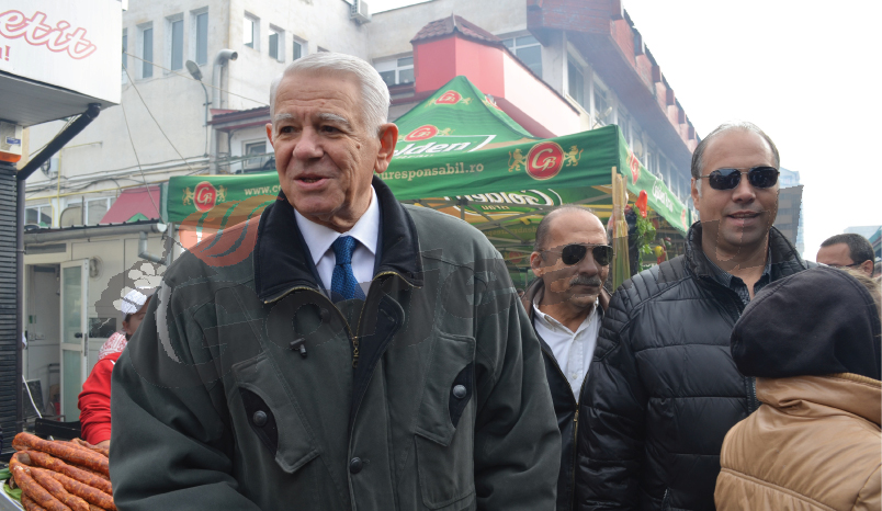 Meleşcanu, campanie cu mâinile în buzunare, la Târgu-Jiu