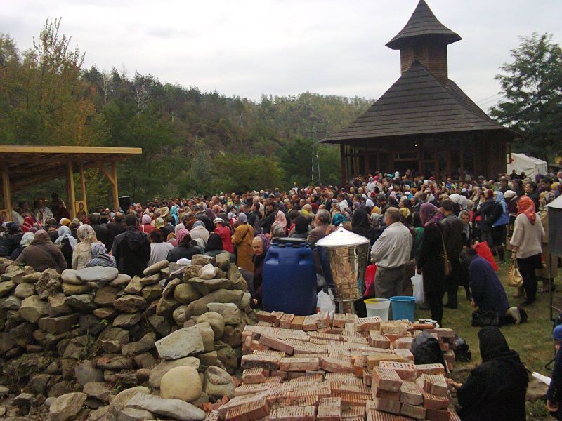 Sărbătoare arhierească la sfințirea Bisericii Mănăstirii «Vișina» din Defileul Jiului