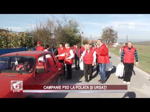 CAMPANIE PSD LA POLATA ŞI URSAŢI