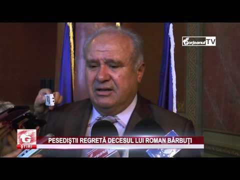 PESEDIŞTII REGRETĂ DECESUL LUI ROMAN BĂRBUŢI
