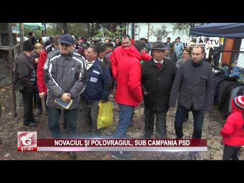 NOVACIUL ŞI POLOVRAGIUL, SUB CAMPANIA PSD