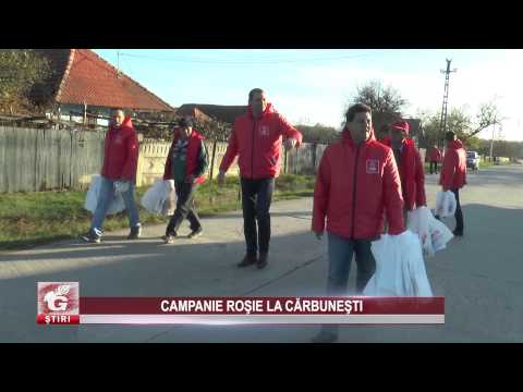 CAMPANIE ROŞIE LA CĂRBUNEŞTI