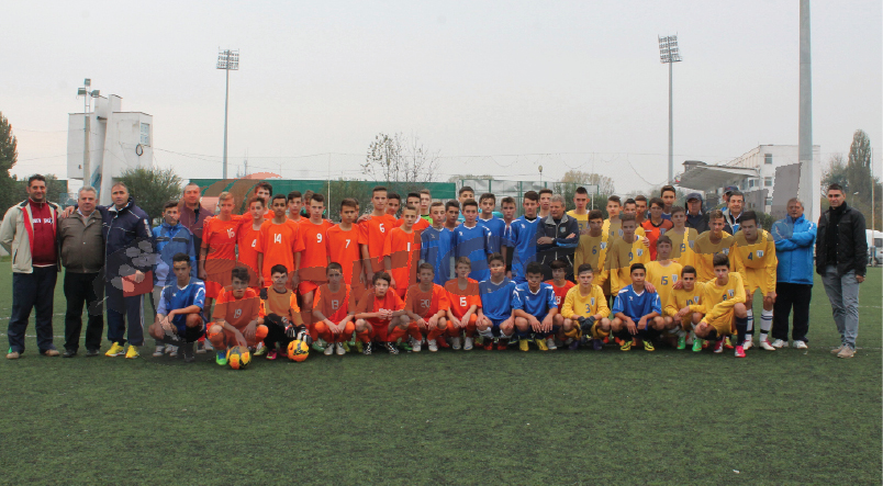 Selecţie pentru tinerii fotbalişti