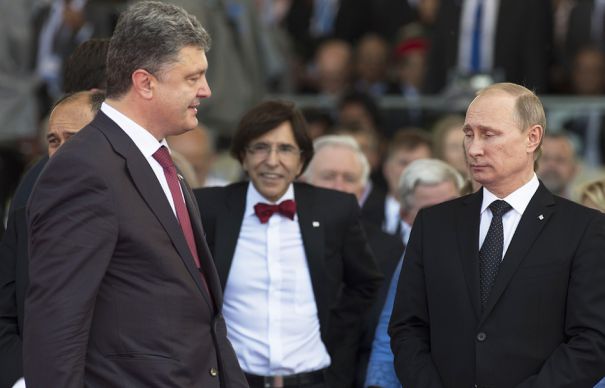 Ucraina bate palma cu Rusia. Petro Poroșenko a anunțat că a ajuns la un acord cu Vladimir Putin referitor la gaze și situația de la frontiera