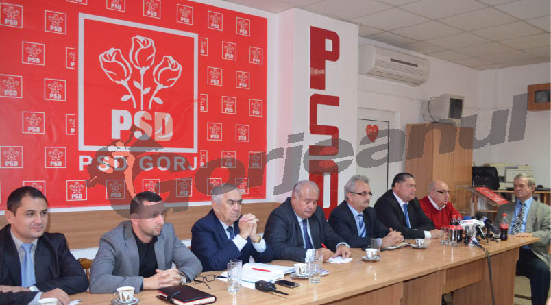 Şapte partide şi-au dat mâna la Gorj pentru susţinerea lui Ponta