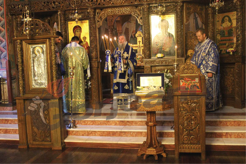 Mănăstirea Lainici şi-a sărbătorit hramul, Intrarea în Biserică a Maicii Domnului