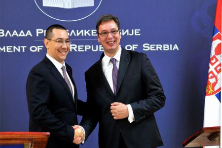 Premierii român și sârb au participat la deschiderea Punctului de Trecere a Frontierei Lunga-Nakovo