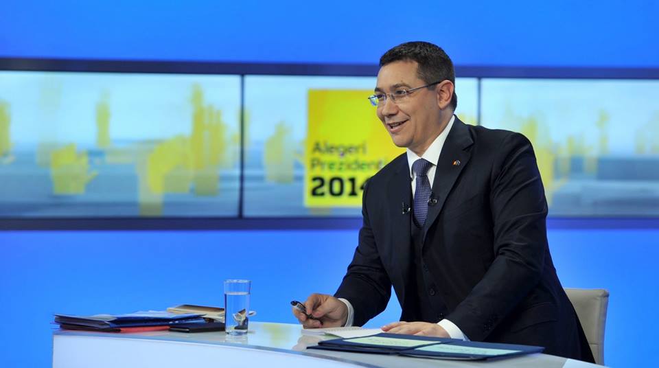 Ponta: M-am pregătit pentru funcția de președinte, nu pentru dezbatere