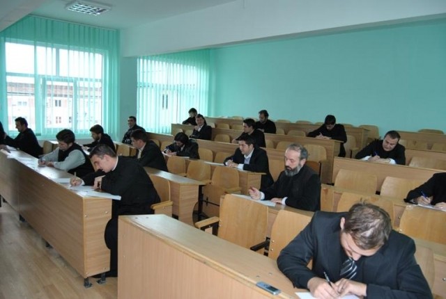 Examen pentru ocuparea unui post clerical vacant