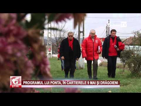 PROGRAMUL LUI PONTA, ÎN CARTIERELE 9 MAI ŞI DRĂGOIENI