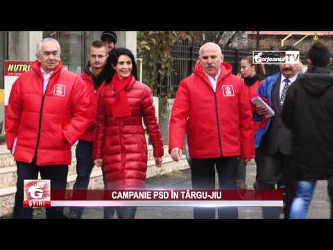 CAMPANIE PSD ÎN TÂRGU-JIU