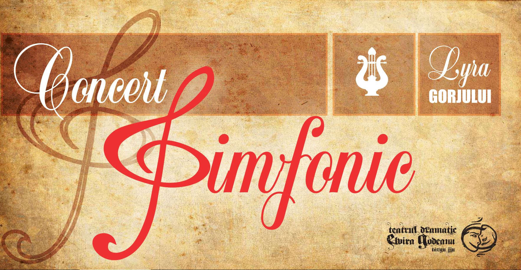 Concert „Lyra Gorjului” la Teatrul „Elvira Godeanu”